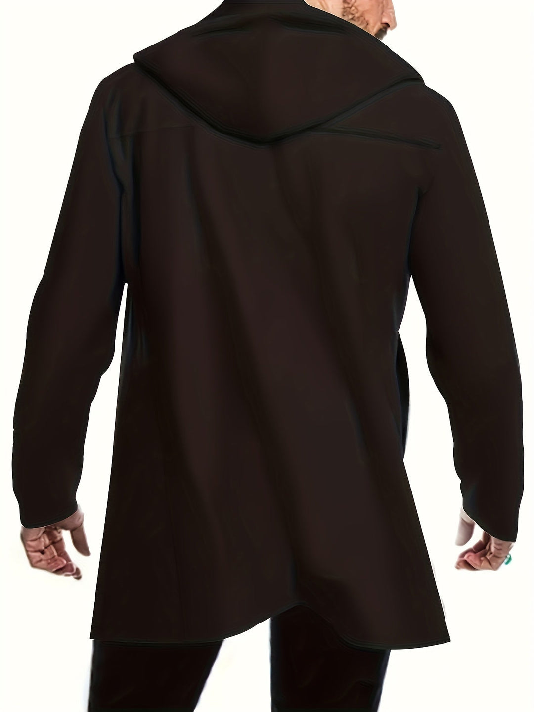 LAURENT | MANTEAU MIDI À CAPUCHE POUR HOMMES
