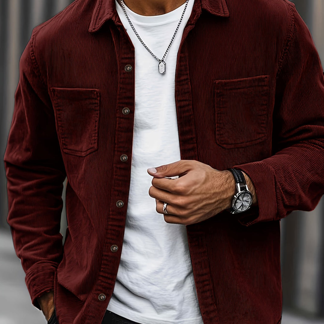 JULES™ | SURCHEMISE TEXTURÉE À CÔTES