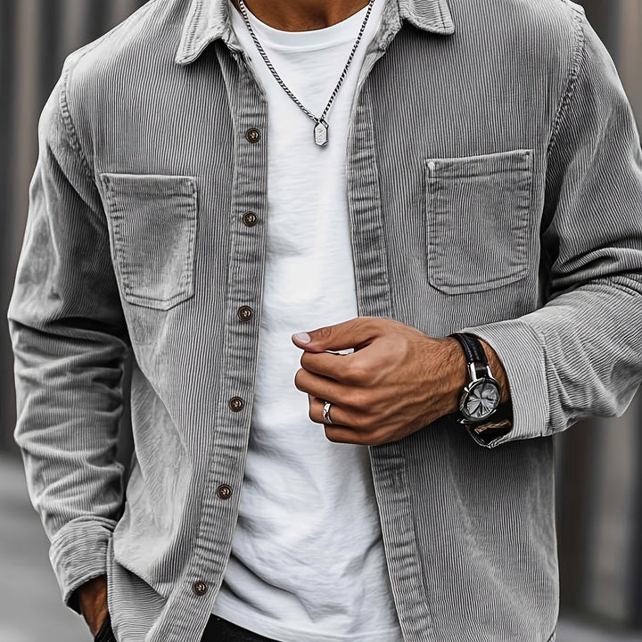 JULES™ | SURCHEMISE TEXTURÉE À CÔTES
