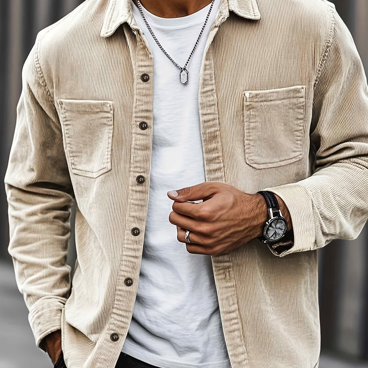 JULES™ | SURCHEMISE TEXTURÉE À CÔTES