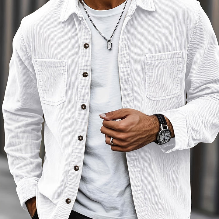 JULES™ | SURCHEMISE TEXTURÉE À CÔTES