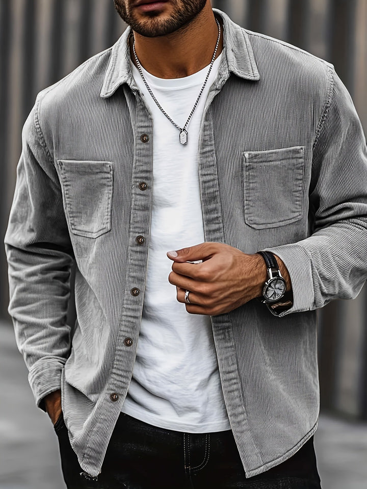 JULES™ | SURCHEMISE TEXTURÉE À CÔTES