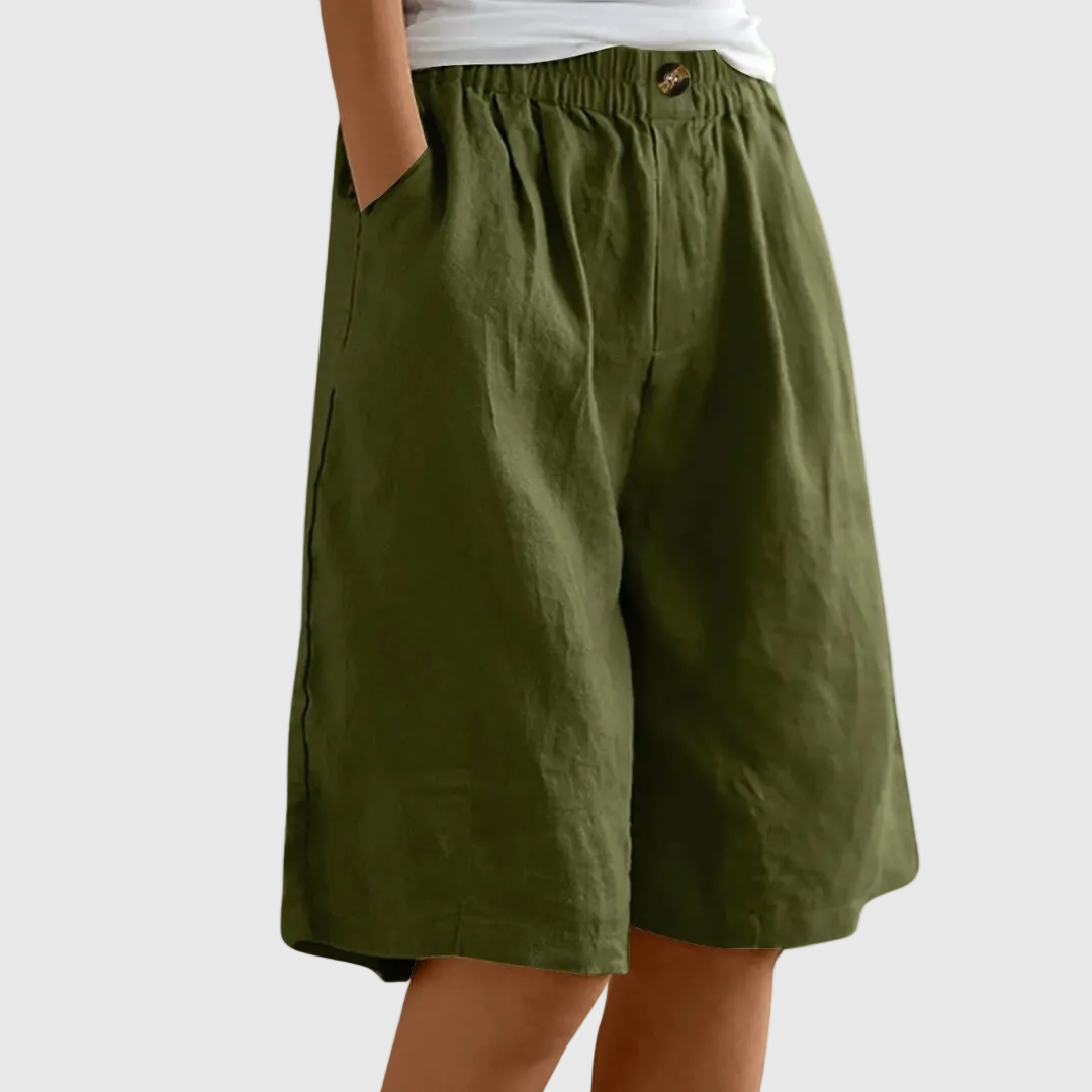 Augustin™ Shorts Amples Taille Élastique Ella