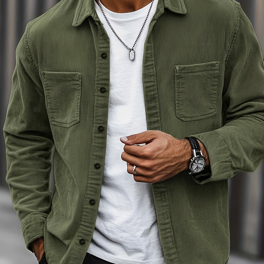 JULES™ | SURCHEMISE TEXTURÉE À CÔTES