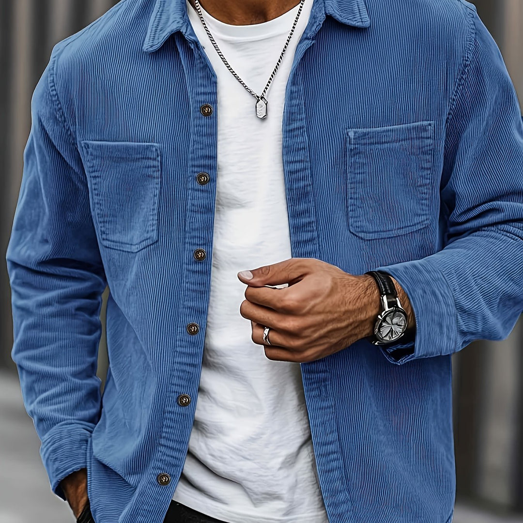 JULES™ | SURCHEMISE TEXTURÉE À CÔTES