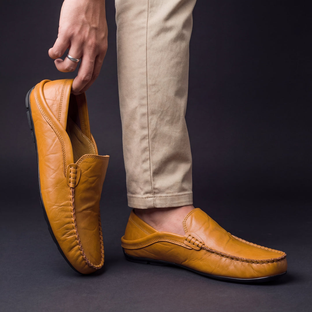 Marcel™  | Mocassins en cuir