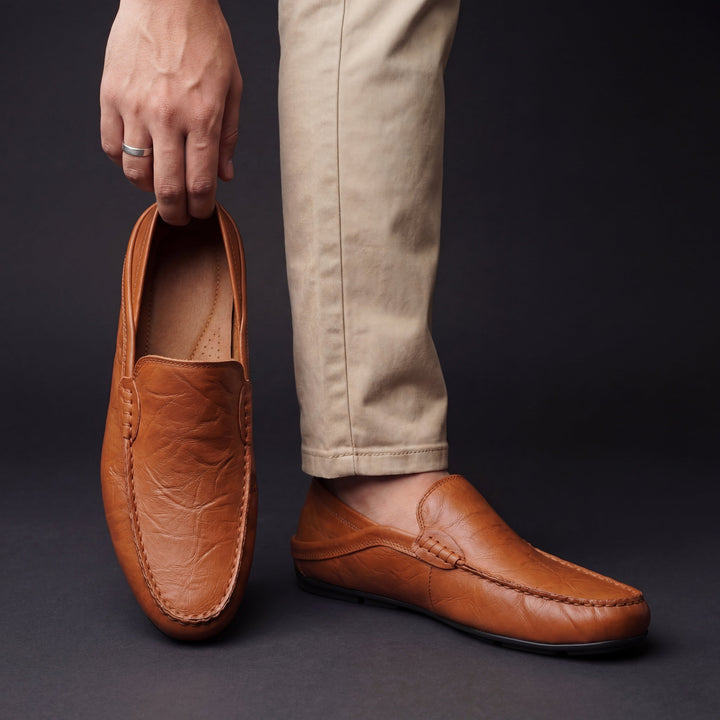 Marcel™  | Mocassins en cuir