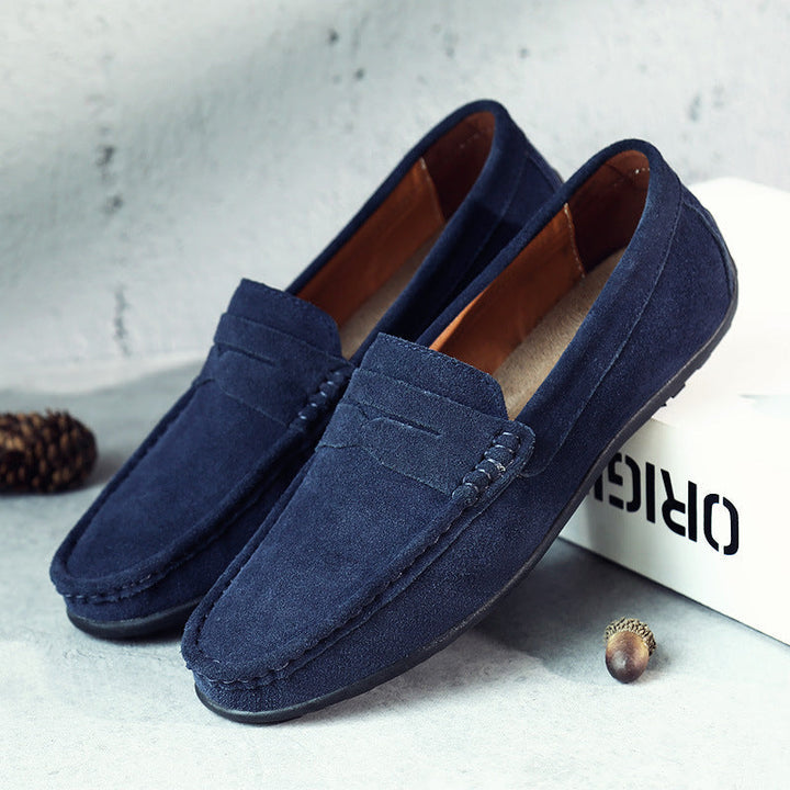 MARCO™ | Mocassins rétro en daim pour homme