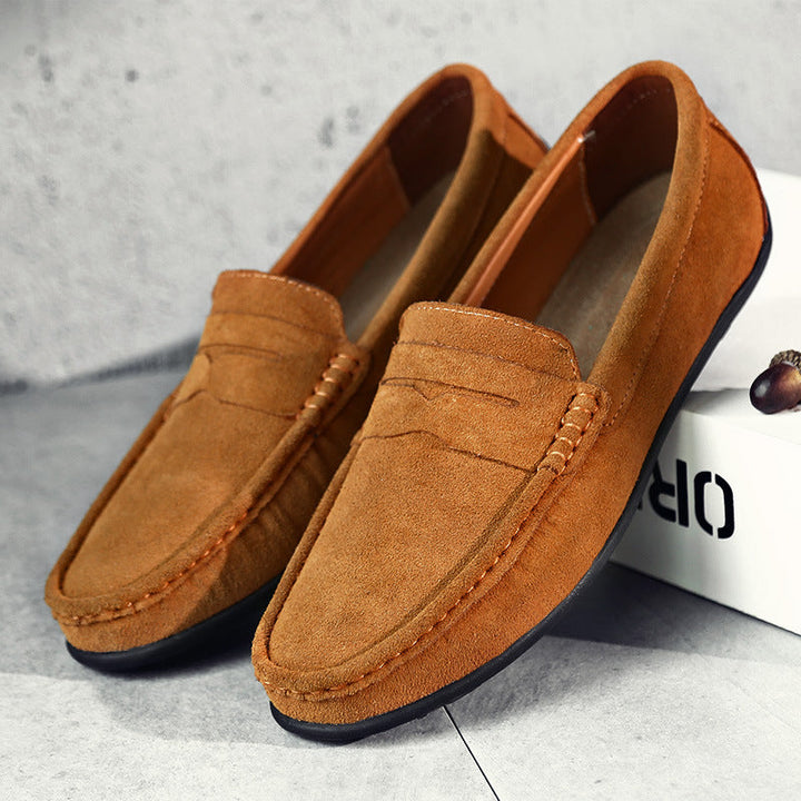MARCO™ | Mocassins rétro en daim pour homme
