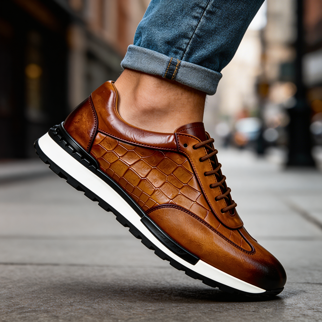 VITTORIO™ | Baskets en cuir