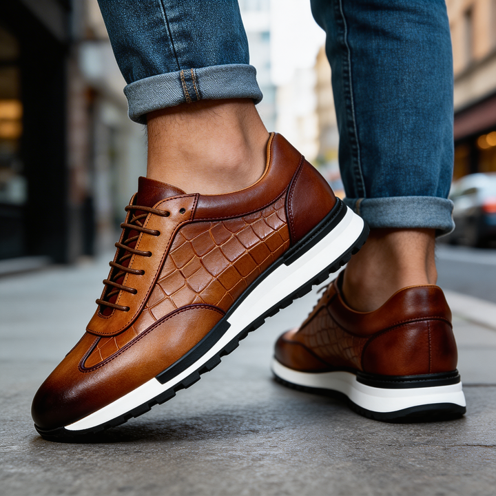 VITTORIO™ | Baskets en cuir