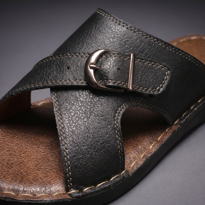 ÉLIAN™ | Sandales Élégantes en Cuir pour Homme