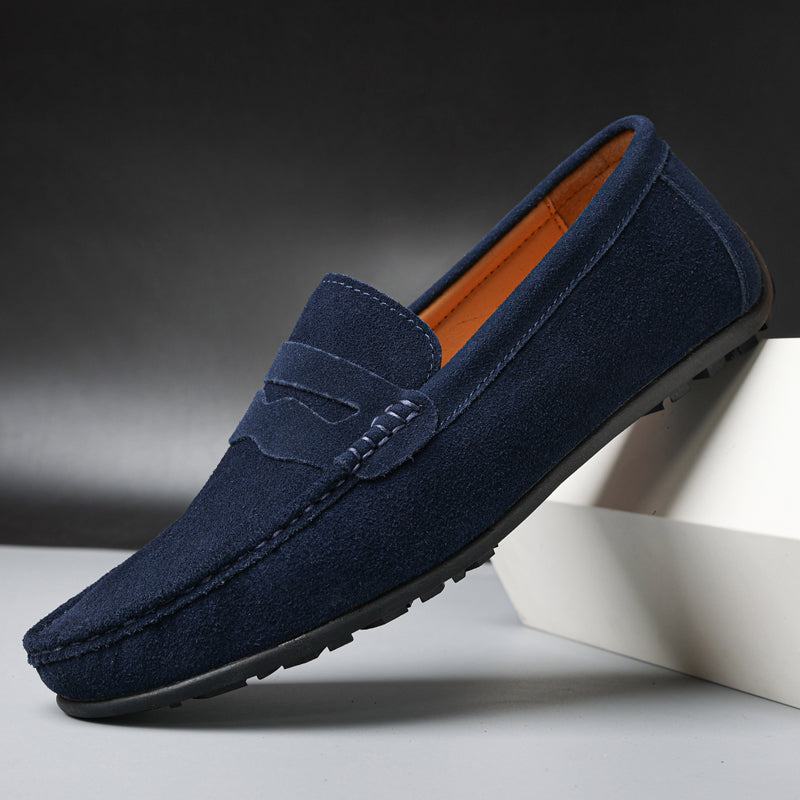 MARCO™ | Mocassins rétro en daim pour homme