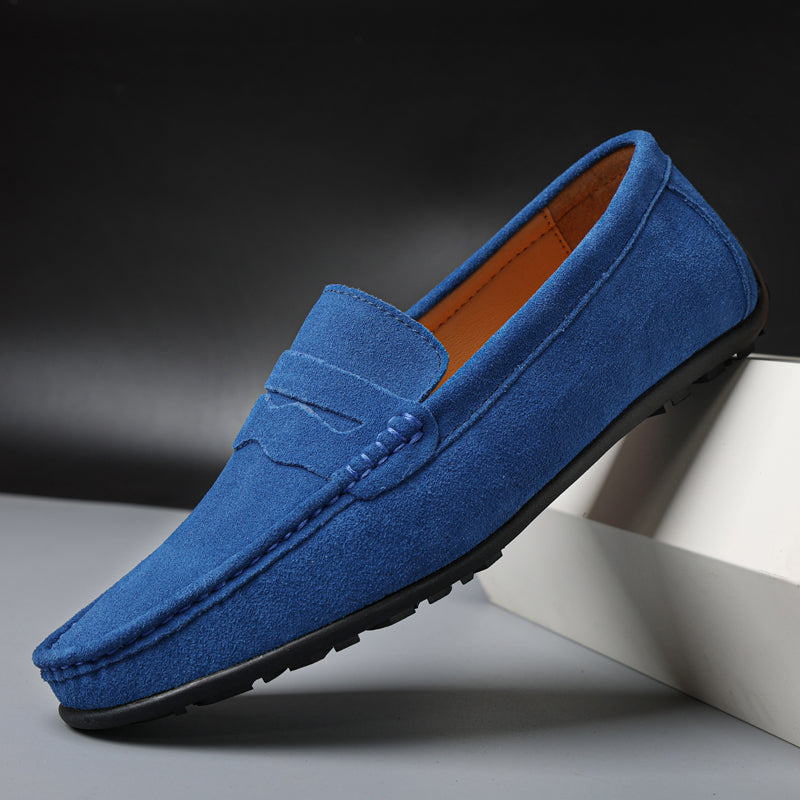 MARCO™ | Mocassins rétro en daim pour homme