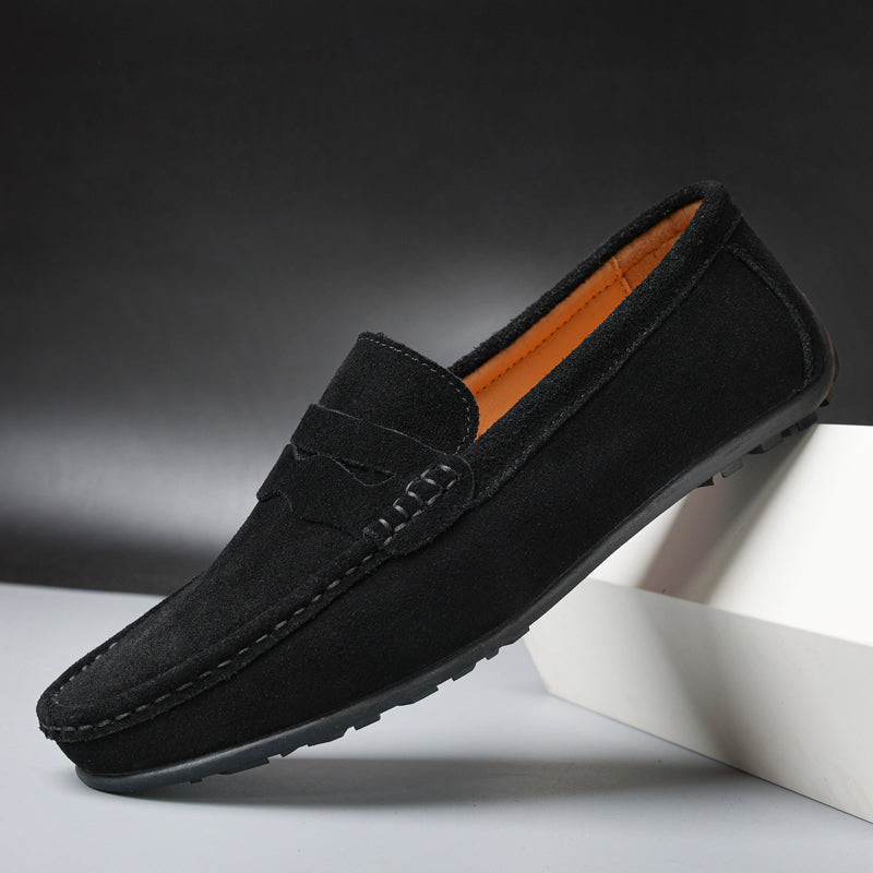 MARCO™ | Mocassins rétro en daim pour homme