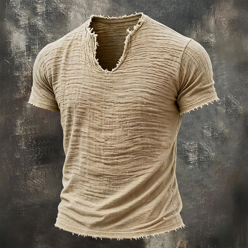 Vito | T-shirt vintage à col V