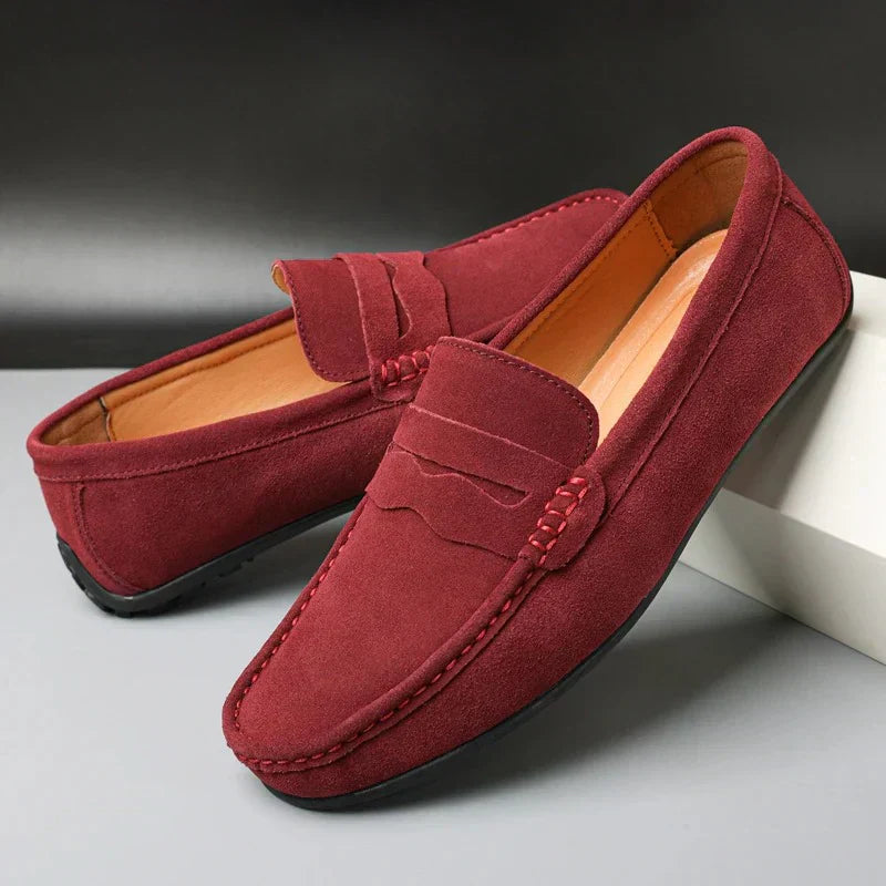 MARCO™ | Mocassins rétro en daim pour homme