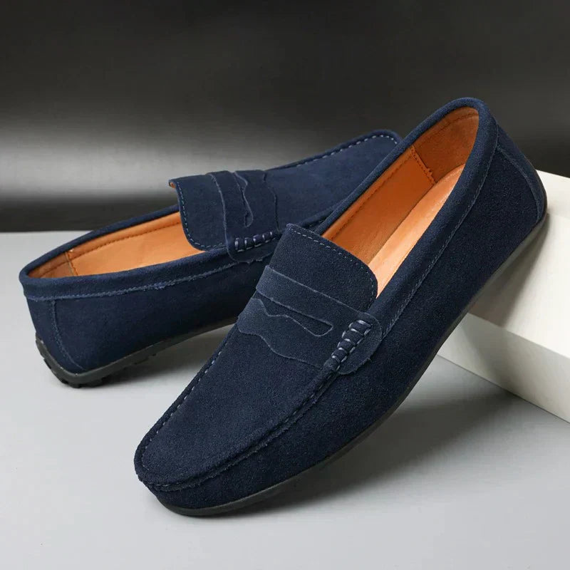 MARCO™ | Mocassins rétro en daim pour homme