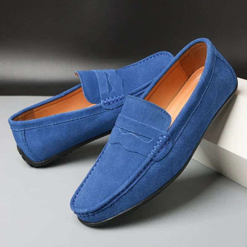 MARCO™ | Mocassins rétro en daim pour homme