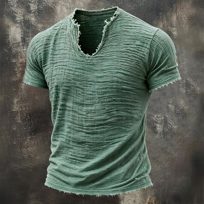 Vito | T-shirt vintage à col V